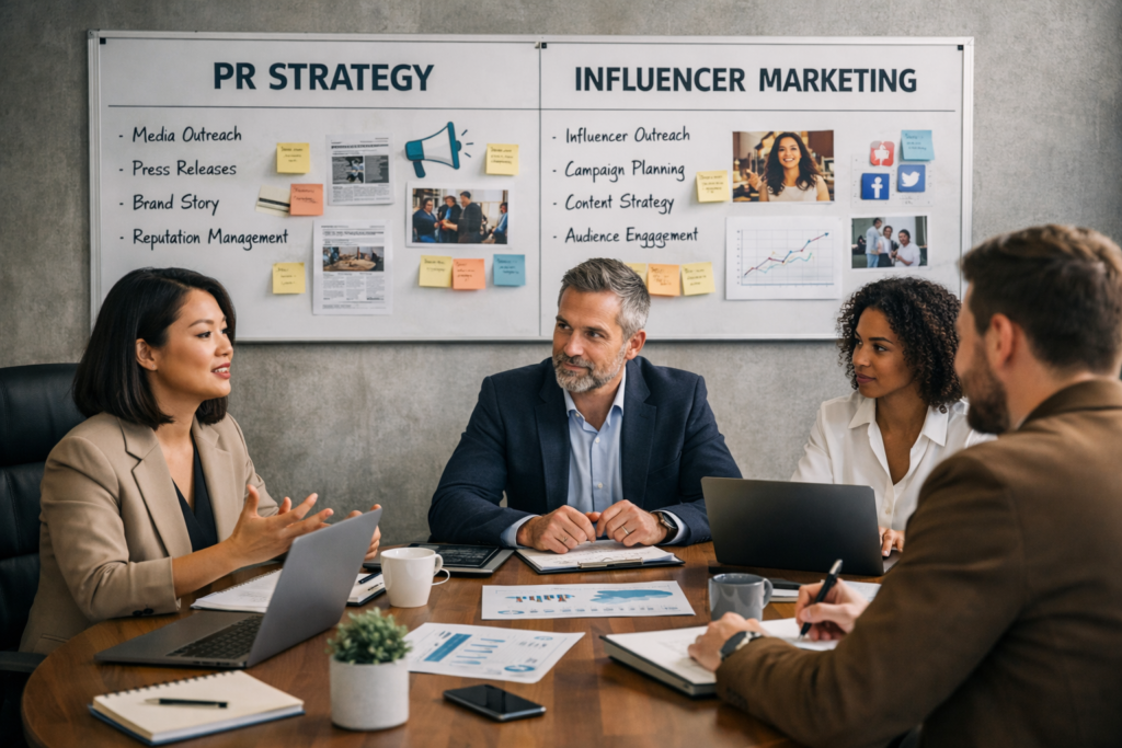brand reputation management strategy using PR and communication