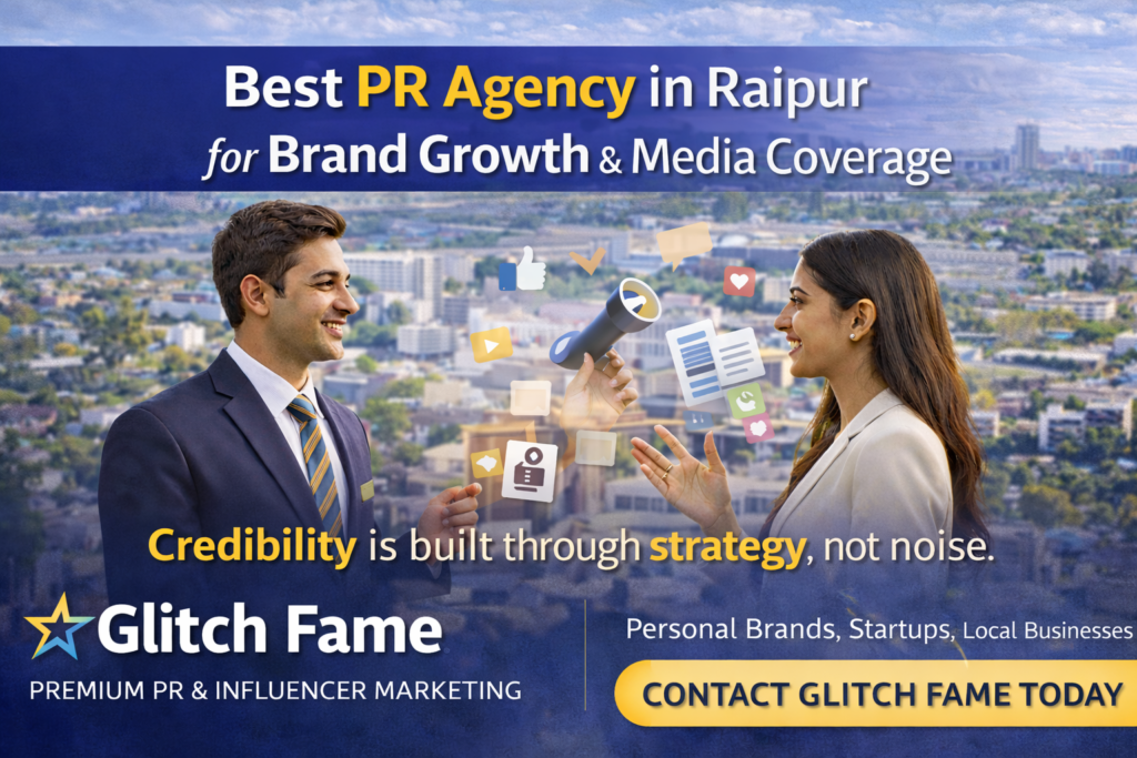 PR Agency in Raipur helping brands with media coverage and influencer marketing