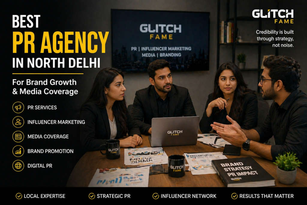 PR Agency in North Delhi helping local businesses and institutes with media coverage and influencer marketing