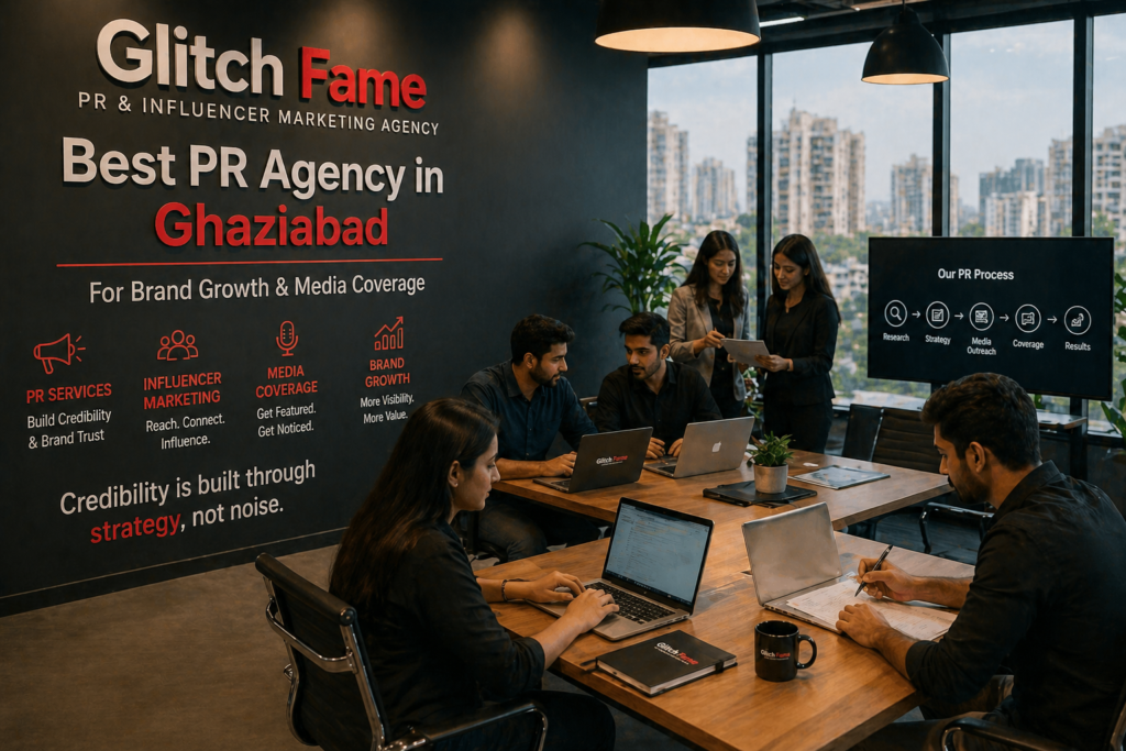 PR Agency in Ghaziabad helping local businesses with media coverage and influencer marketing