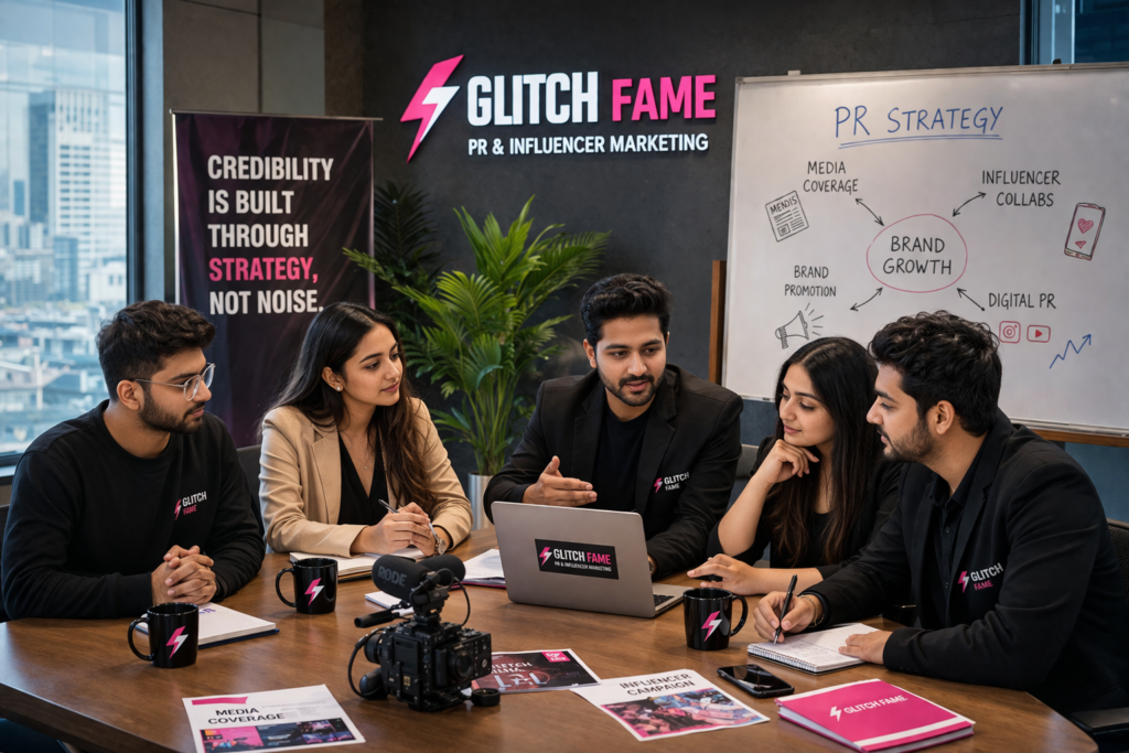 PR Agency in Noida helping brands with media coverage and influencer marketing