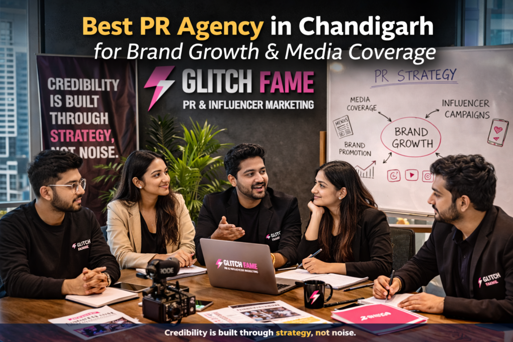 PR Agency in Chandigarh helping brands with media coverage and influencer marketing