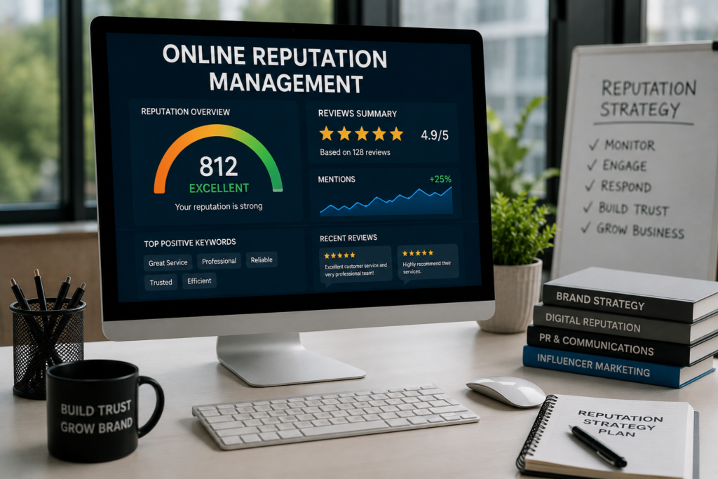 Online reputation management strategies for building brand trust and credibility