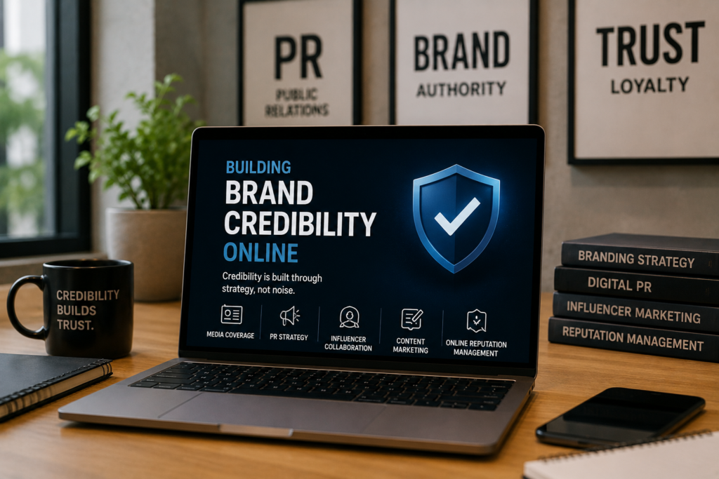 How brands build credibility online using PR and reputation management strategies