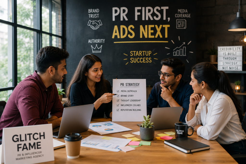 Why startups need PR before ads for building brand trust and authority