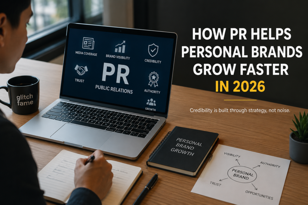 How PR helps personal brands grow through media visibility and credibility