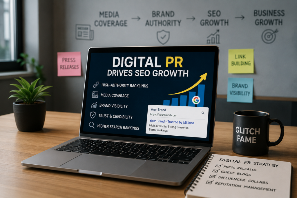 How digital PR improves SEO rankings and brand authority through media coverage
