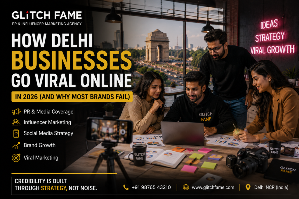 How Delhi businesses go viral online using PR and influencer marketing