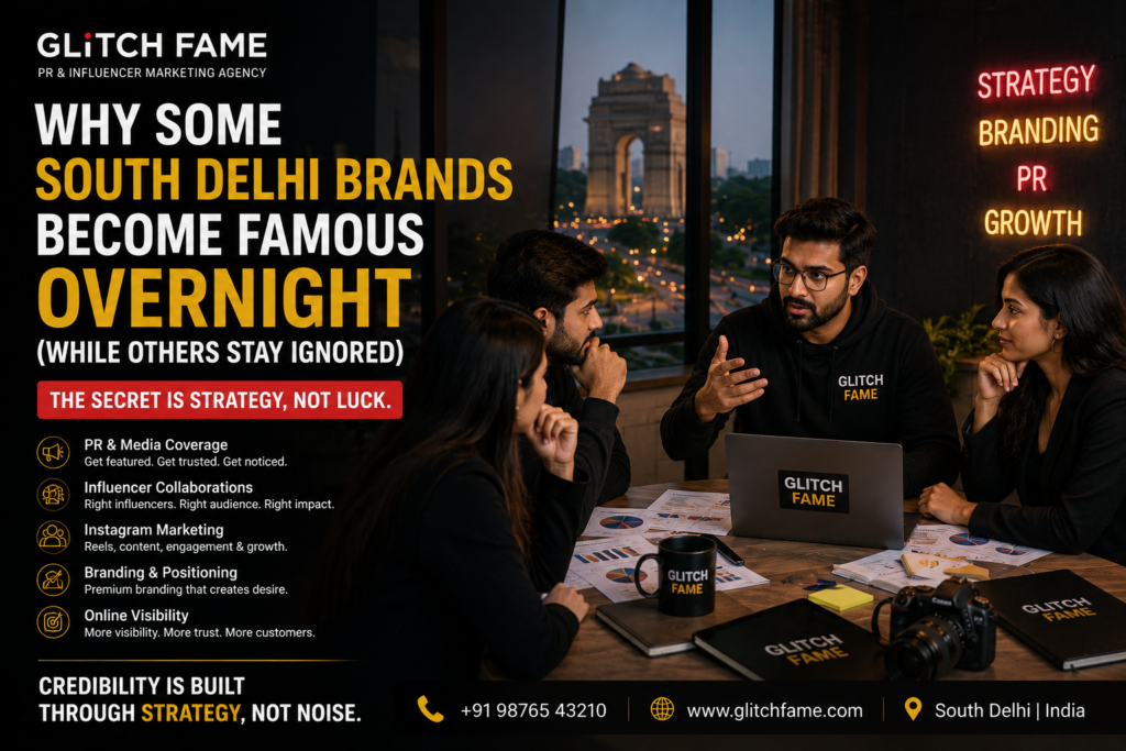 Why some South Delhi brands become famous overnight using PR and influencer marketing