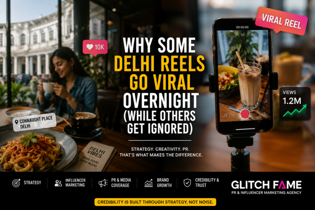 Why some Delhi reels go viral using influencer marketing and PR strategies