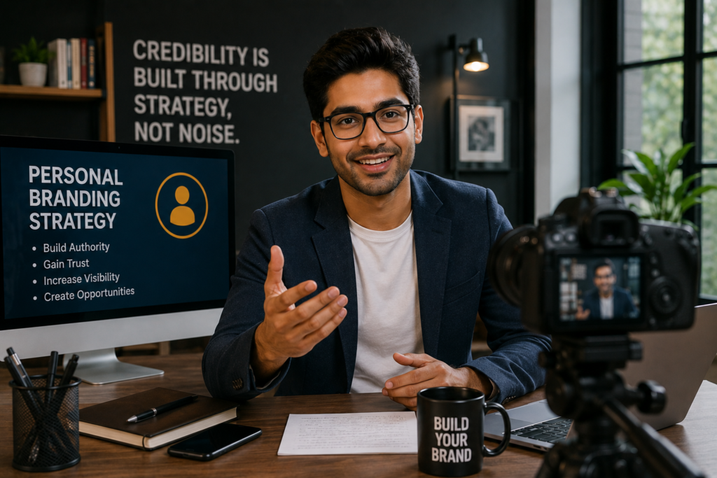 Personal branding strategy for building authority and online reputation