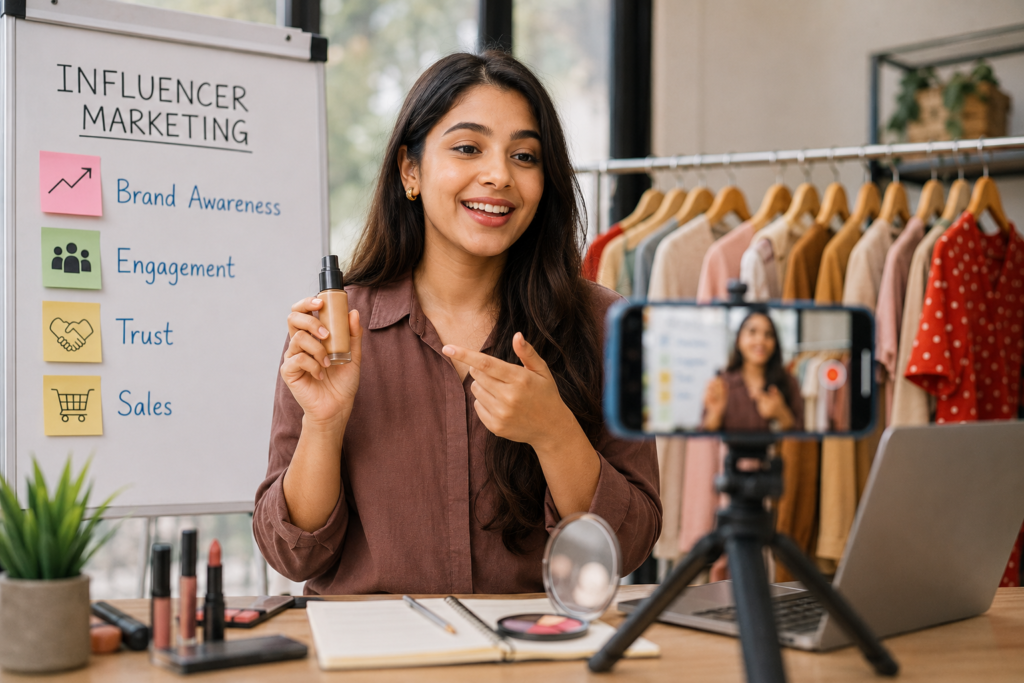 How influencers help businesses grow using influencer marketing strategies